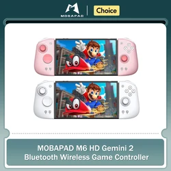 MOBAPAD M6 HD Gemini 2 Bluetooth Wireless Game Controller with Sensing Joystick Gamepad for Nintendo Switch / Switch OLED