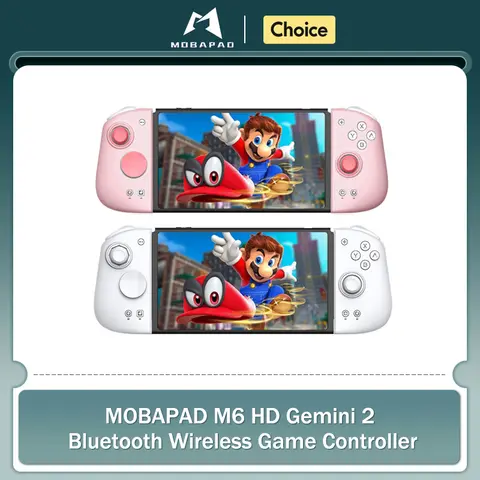 Nintendo Switch Controller Pro 용 Mobapad M6s 조정 가능한 조이스틱 홀 효과 컨트롤러 Hd 진동/6 축 자이로 조이패드