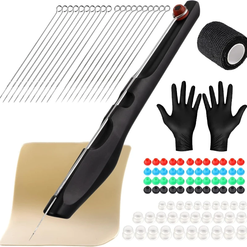 

SUANGL Tattoo Complete Microblading Kit – Precision Tools for Professional Artists Black