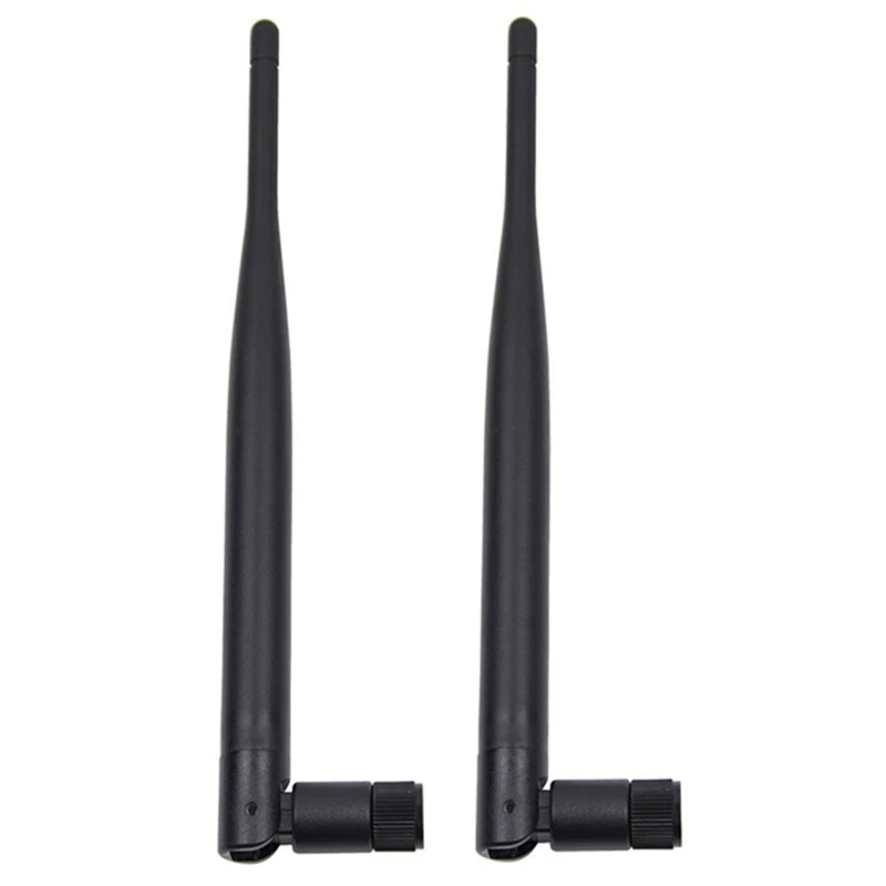 4 X 6Dbi 2.4Ghz 5Ghz Dual Band Wifi RP-SMA Antenna + 4 X 35Cm U.Fl / IPEX Cable