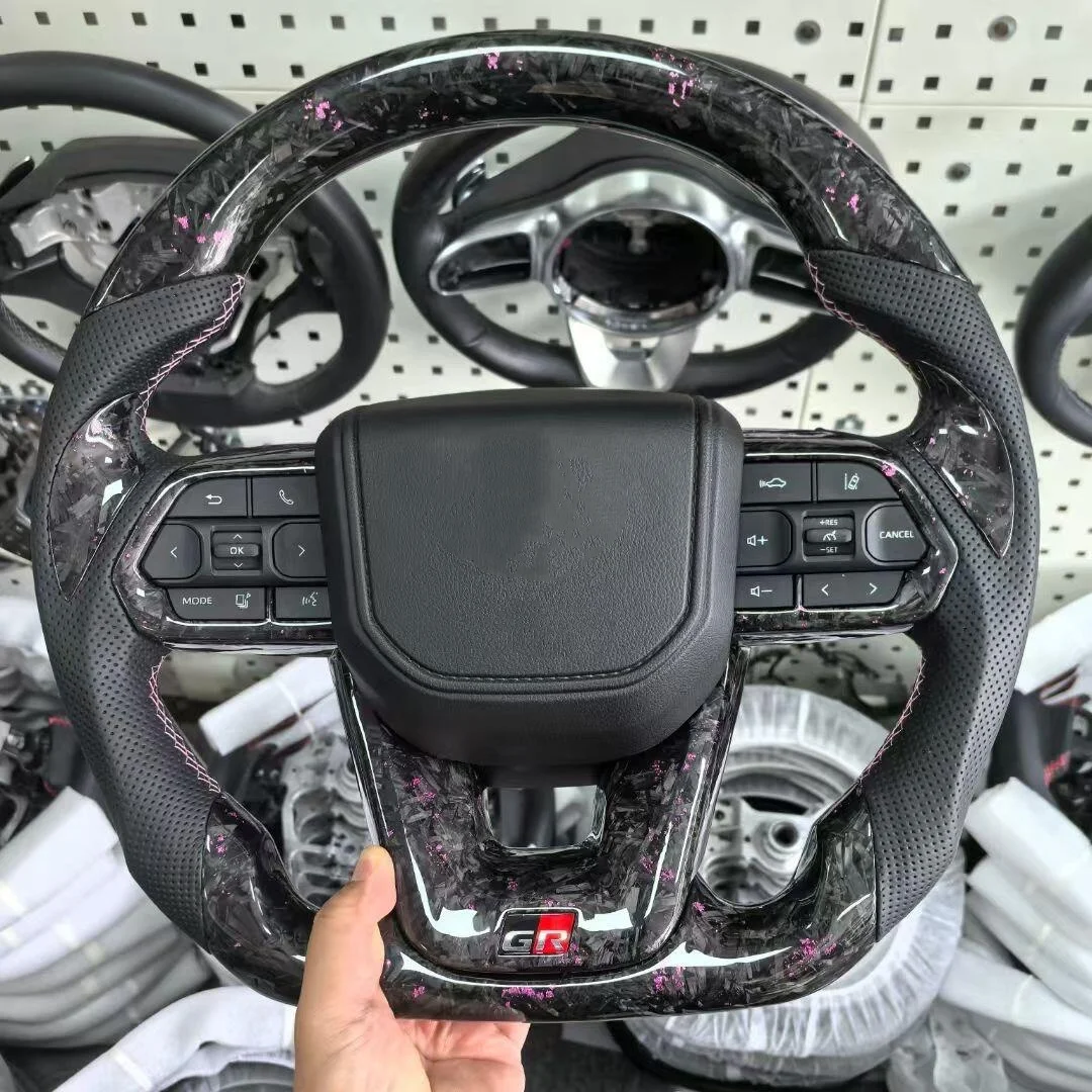 

Custom Forged Carbon Fiber Steering Wheel for Toyota GR Yaris/GR Corolla/GR86, OEM Fit, Performance Upgrade