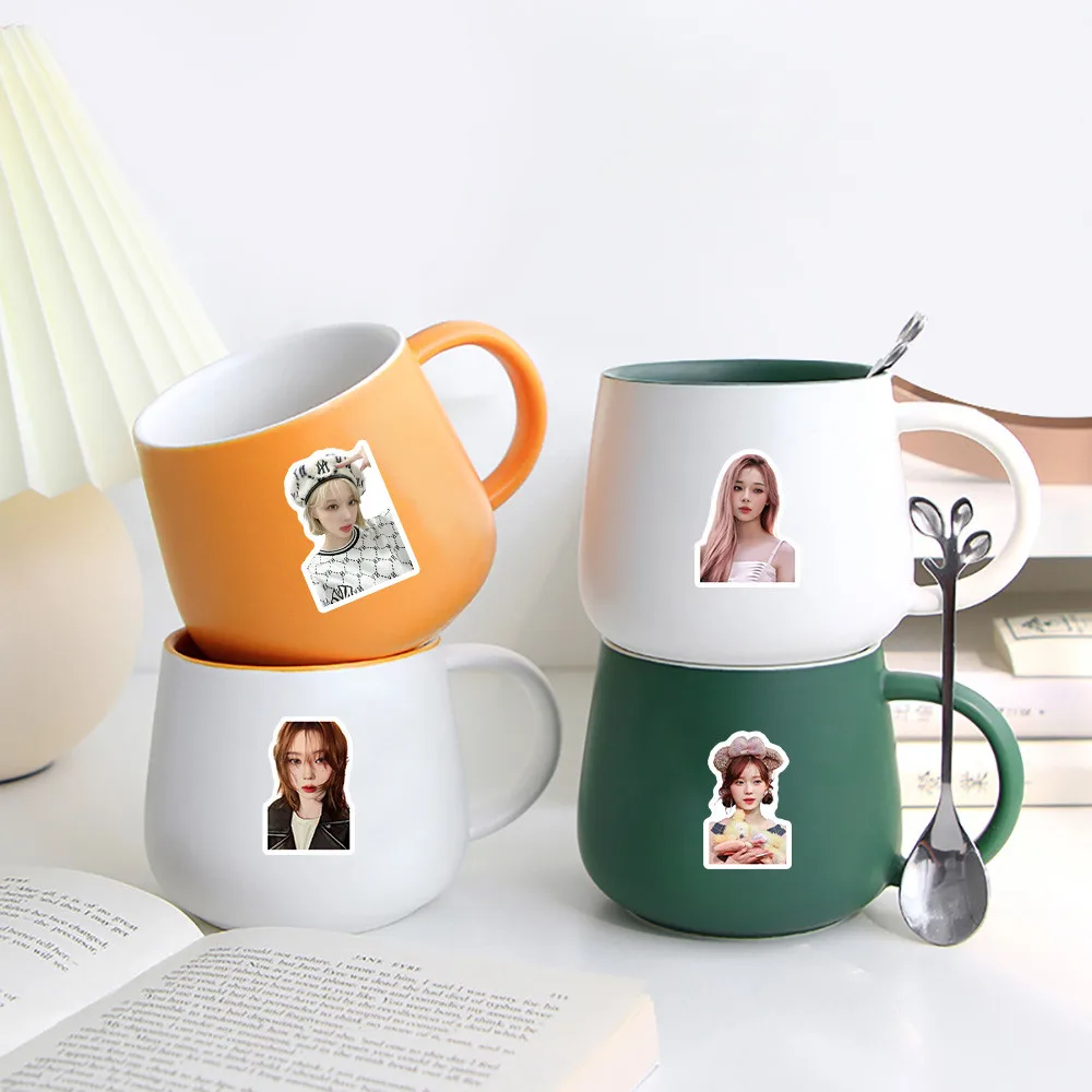 مجموعة ملصقات شتوية (aespa) مكونة من 103 قطع - ديكور K-pop Idol للهاتف والكمبيوتر المحمول ومجموعة MYs