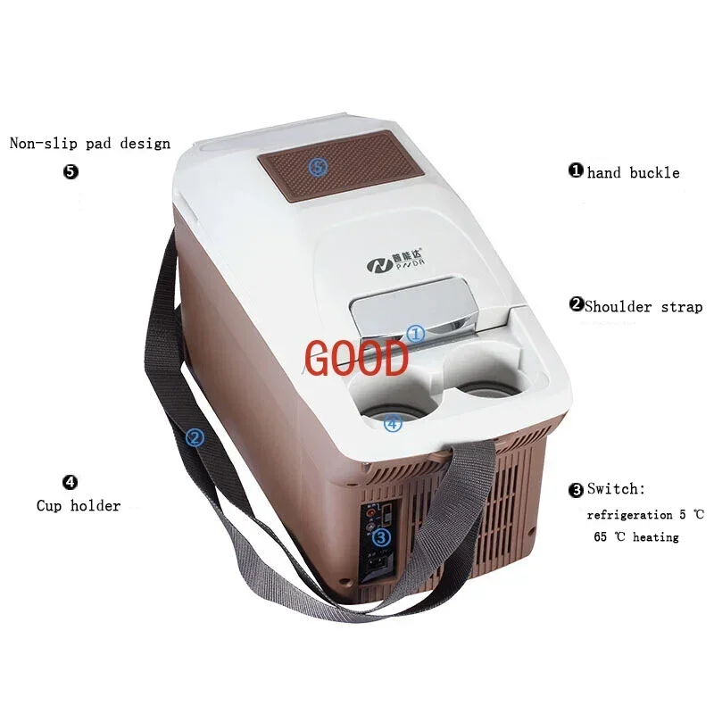 12V Mini Car Fridge…