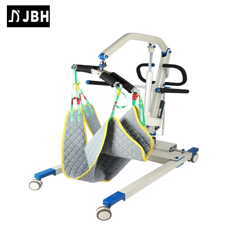 

2021 JBH Aluminum Frame Approval Foldable Electric Patient Lift For Homecare use