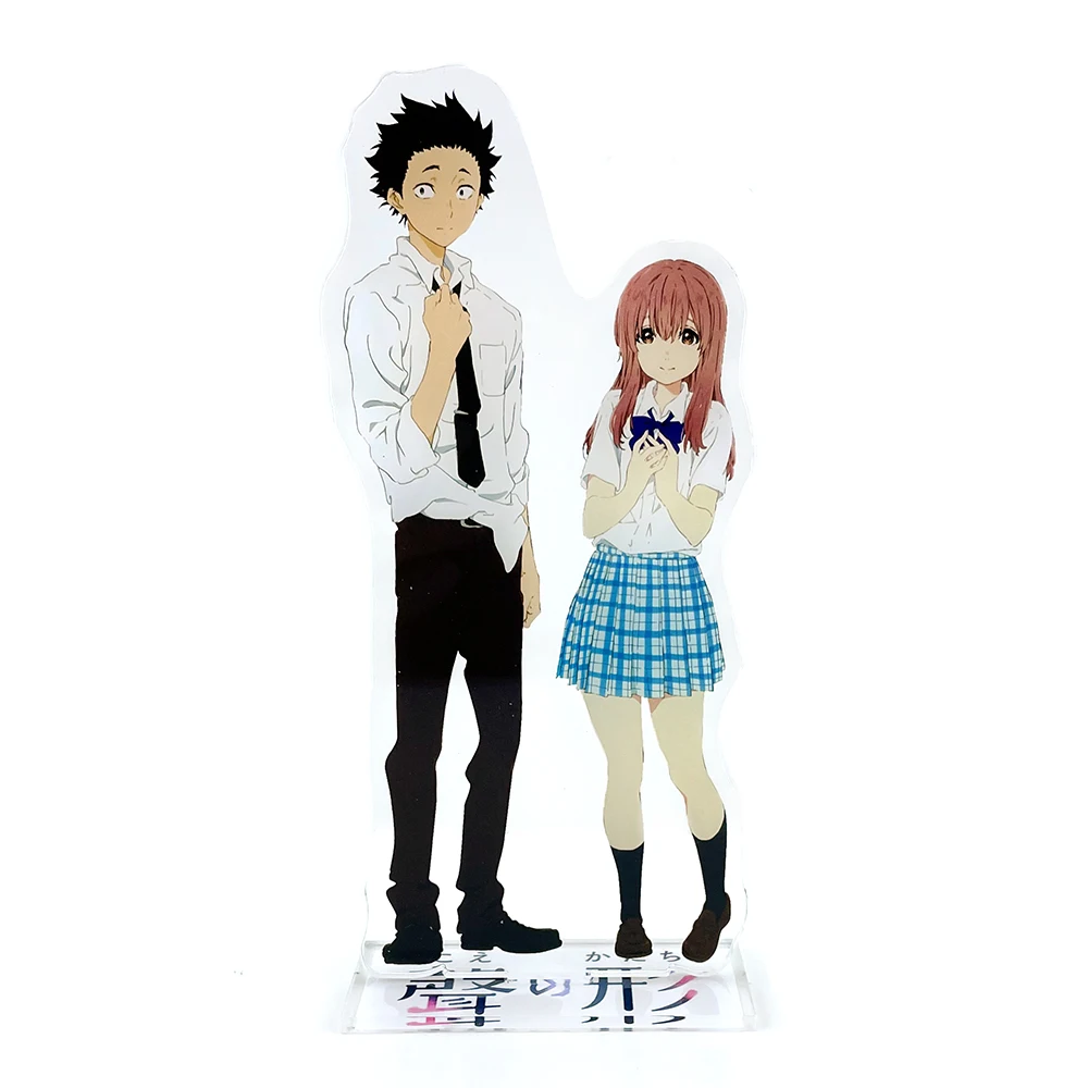 

Koe no Katachi Ishida shouya Nishimiya Shouko couple acrylic stand standee figure model cake topper anime