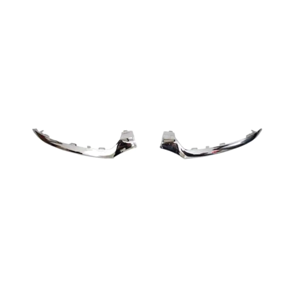 

Left & Right Front Bumper Lip Spoiler Chrome Trim for C Class W205 C180 C200 A2058851374