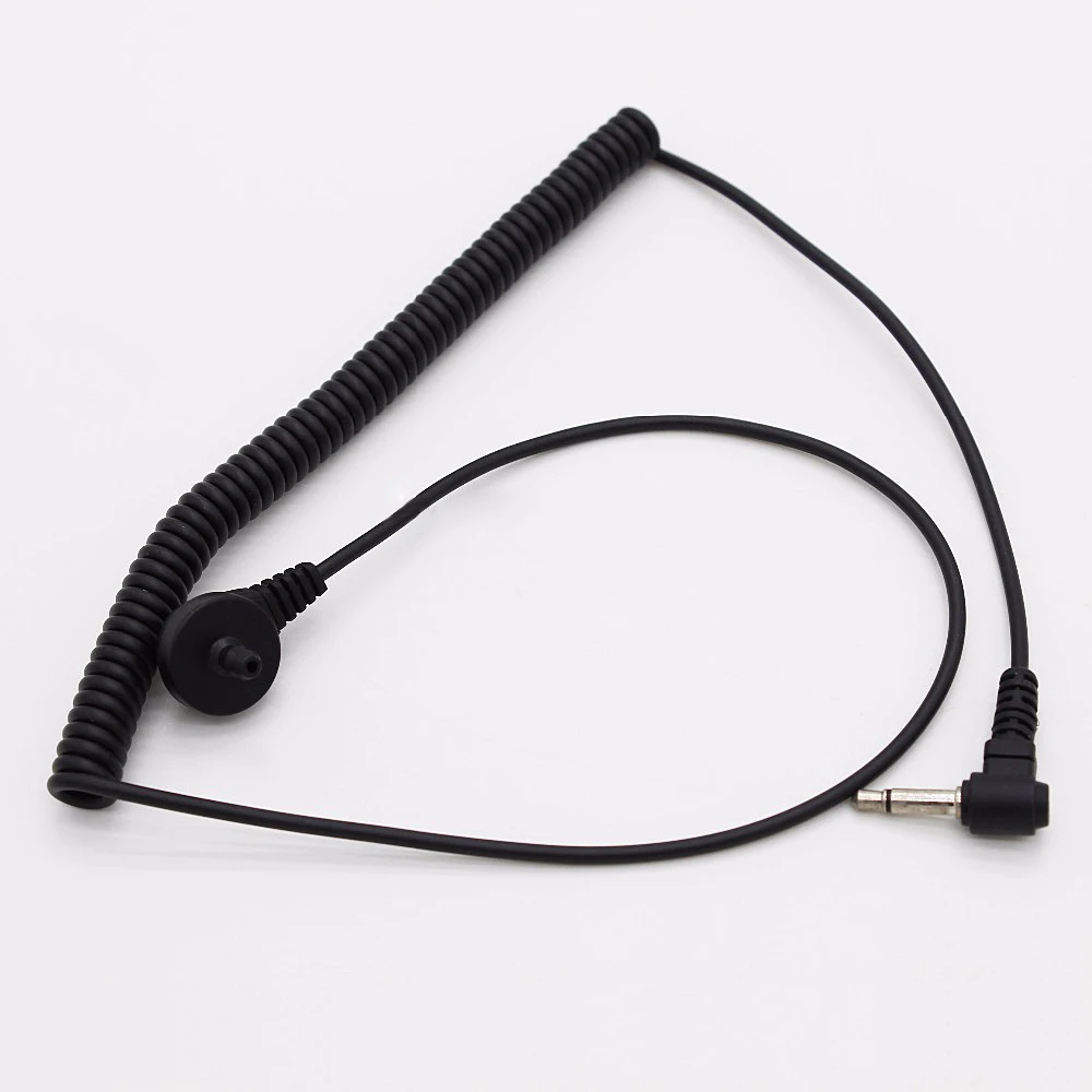Smaza 3.5mm ouvir apenas tubo acústico fone de ouvido para motorola apx6000 apx7000 apx4000 fone de ouvido