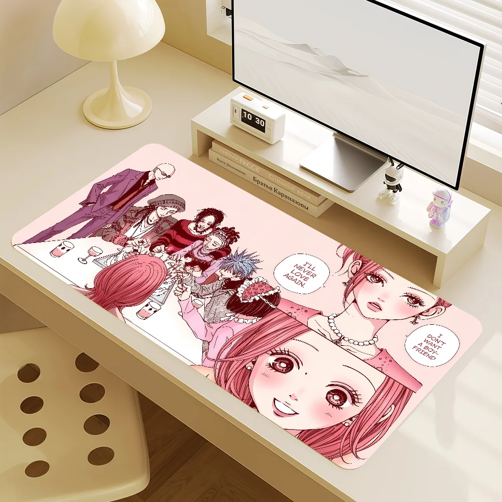 Mouse Pad MousePad Non-slip Lockedge Office Student Gaming N-NANA Thickened Anime Large Writing Pad Cushion