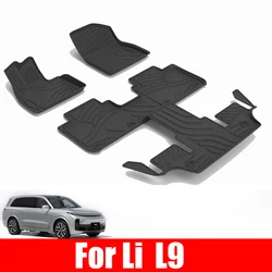 For Lixiang Li L9 car carpet Lixiang L9 L 9 2023 2024 2025 car floor mats TPE trunk mats Floor mat  waterproof pad Accessories