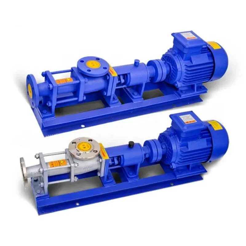 G Series Horizontal Screw Pump For Vessel Cleaning