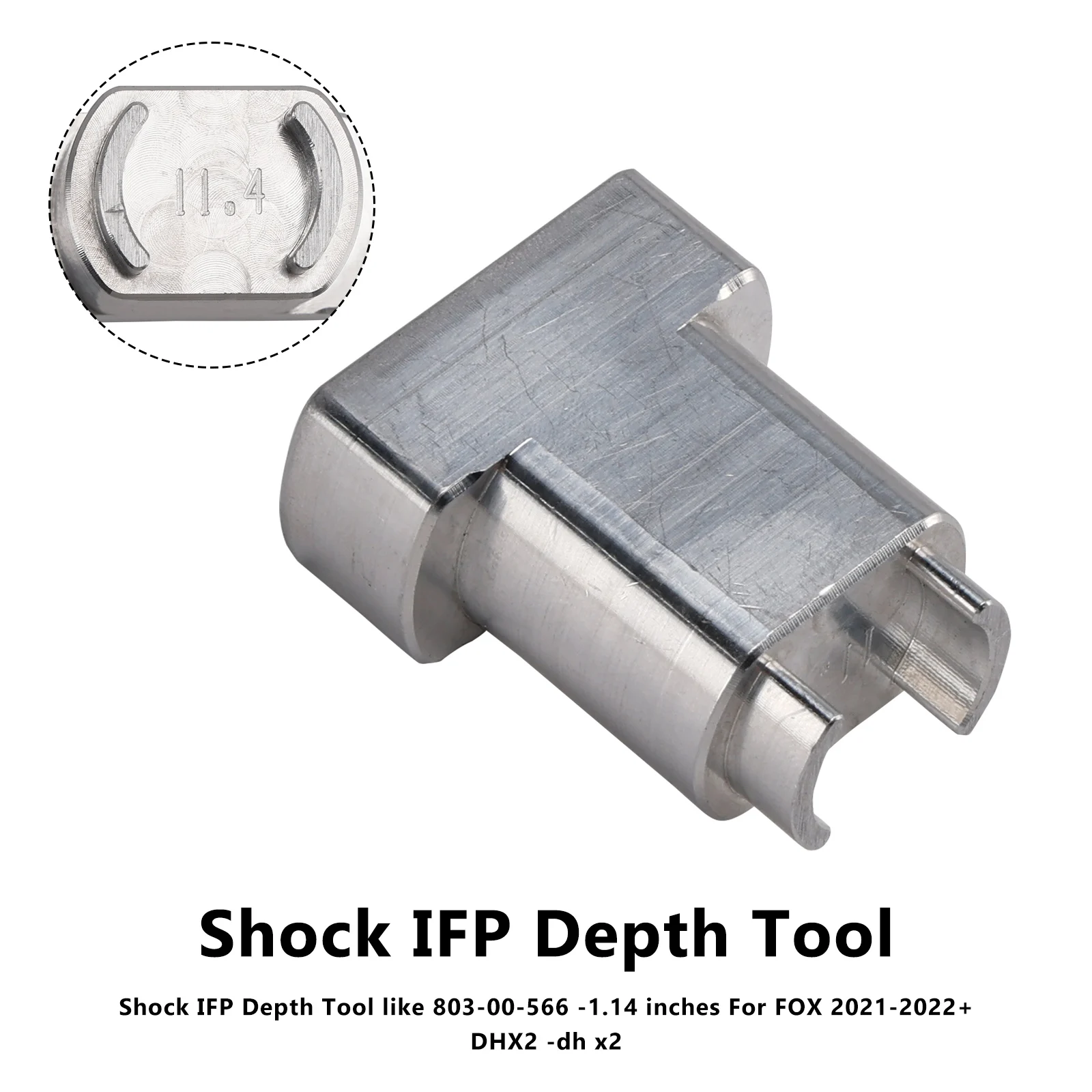

Topteng Shock IFP Depth Tool like 803-00-566 -1.14 inches For FOX 2021-2022+ DHX2 -dh x2