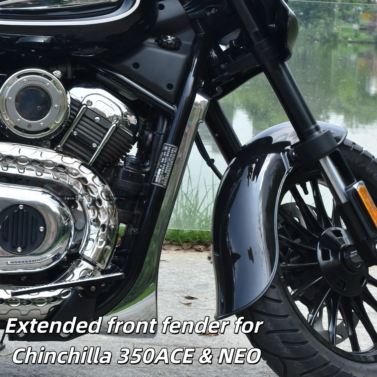 

Link 4: Front & Rear Fender Modification Parts for BENDA Chinchilla 350 ACE Motorcycle