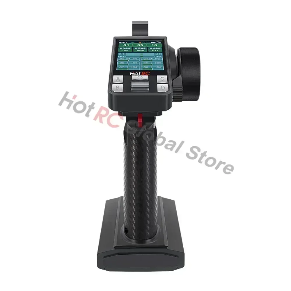 HOTRC CT-8A 8CH 2.4Ghz Transmitter Remote Control F-08A F-08AT Radio System 8 Channel Receiver for RC Model Car Boat Ship Tank