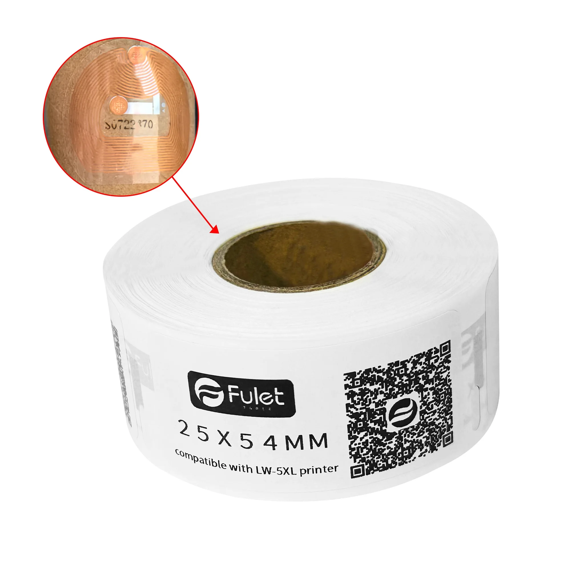 Compatible Labels Dymo 30336 11352 25x54 mm Direct Return Address Label 500 Labels/Roll with Chip for Dymo Printer 5XL / 550
