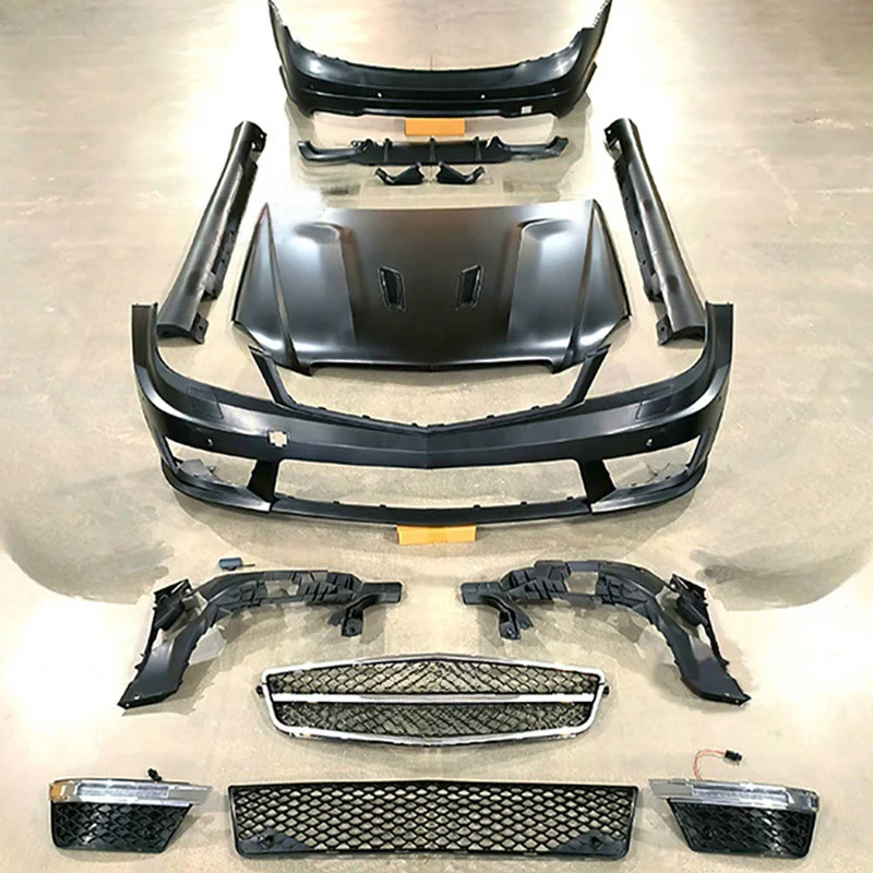 High Quality Sport Edition Complete Body Kit Set For C63 W204 Auto Replacement Parts