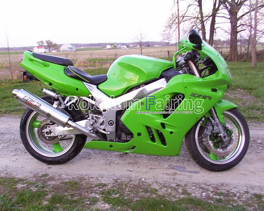 For Kawasaki NINJA ZX-9R 94 95 96 97 Aftermarket Body Kit ZX9R ZX 9R 9 R 1994 1995 1996 1997 Green Motorcycle Fairing Kit
