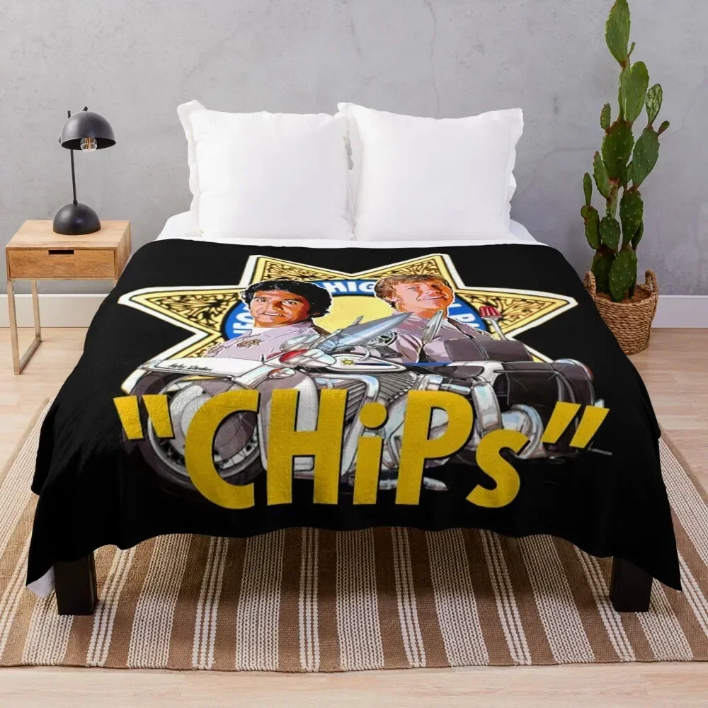 

tv series chips Throw Blanket Luxury Throw Sleeping Bag Plush Softest Blankets