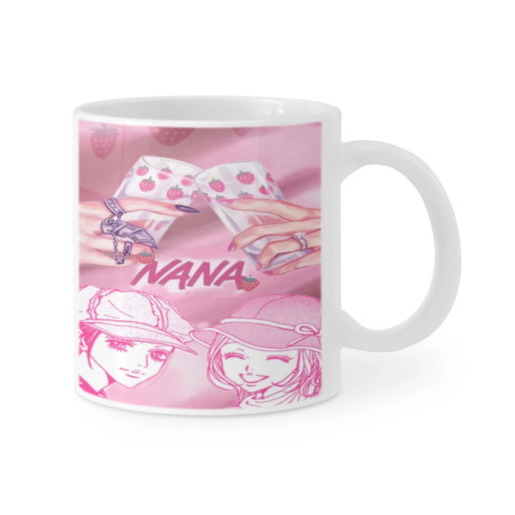 Hot Anime NANA Ceramics Coffee Mugs Tea Cup Milk Cups Gifts Drinkware Coffeeware