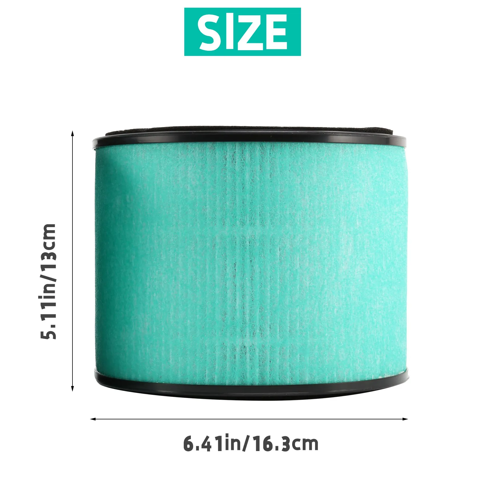 A86I-2 Pak Filter HEPA Pengganti Kompatibel untuk PARTU BS-08, Filtrasi 3 In 1 Filter HEPA Karbon Aktif Efisien Tinggi