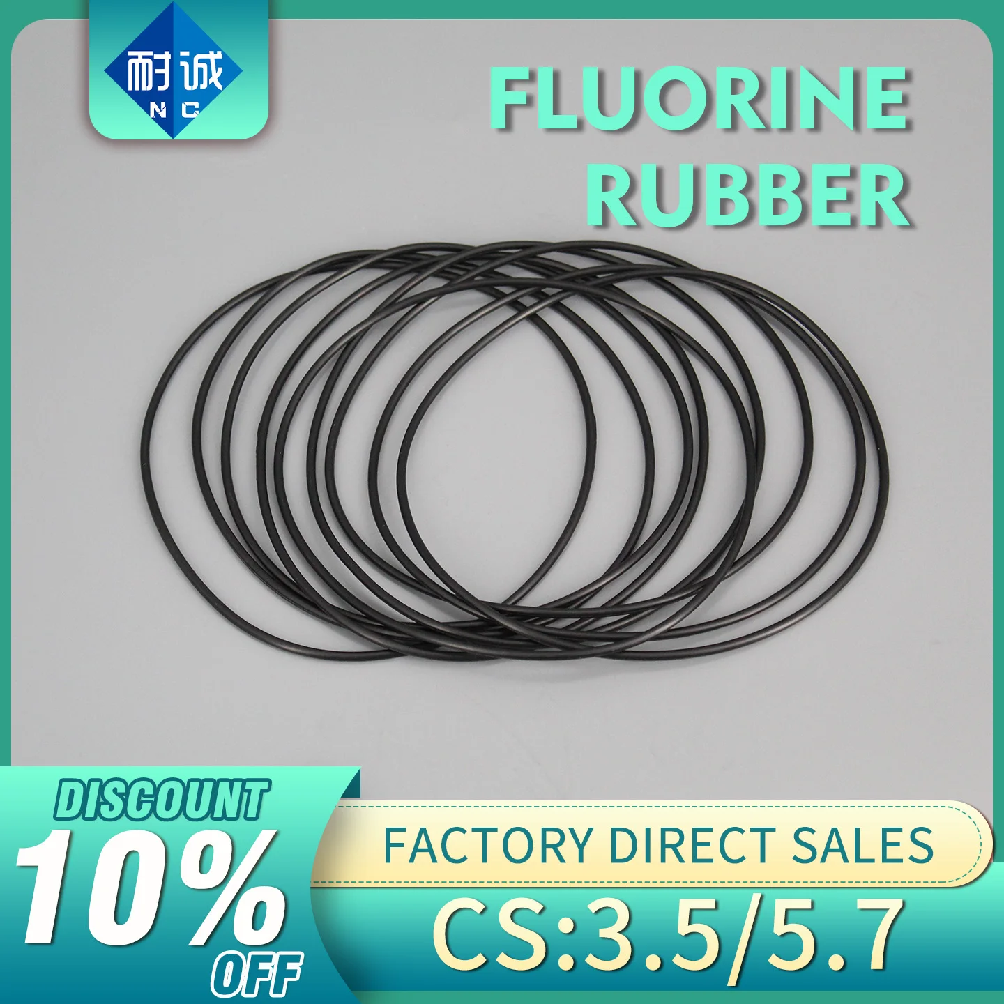 Black Fkm O-Ring Cs…