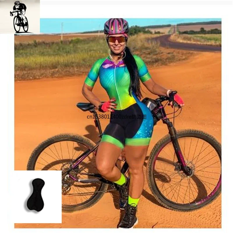 2025 Hot Selling China Custom Breathable Cycling Wear Cycling Jersey Sets, For Women's Cycling Jersey Triathlon  Jumpsuit  Suit