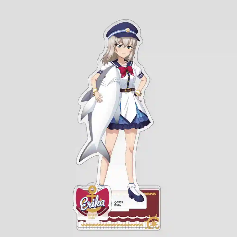 Anime Fans Gifts Girl and Chariot: Acrylic Stand river Island Peach corner Valley Apricot acrylic Desktop decoration About 15cm