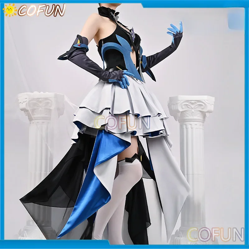 COFUN Game Honkai Impact 3 Bronya Zaychik Cosplay Costume Elegant Battle Uniform Unisex Activity Party Role Play Clothing