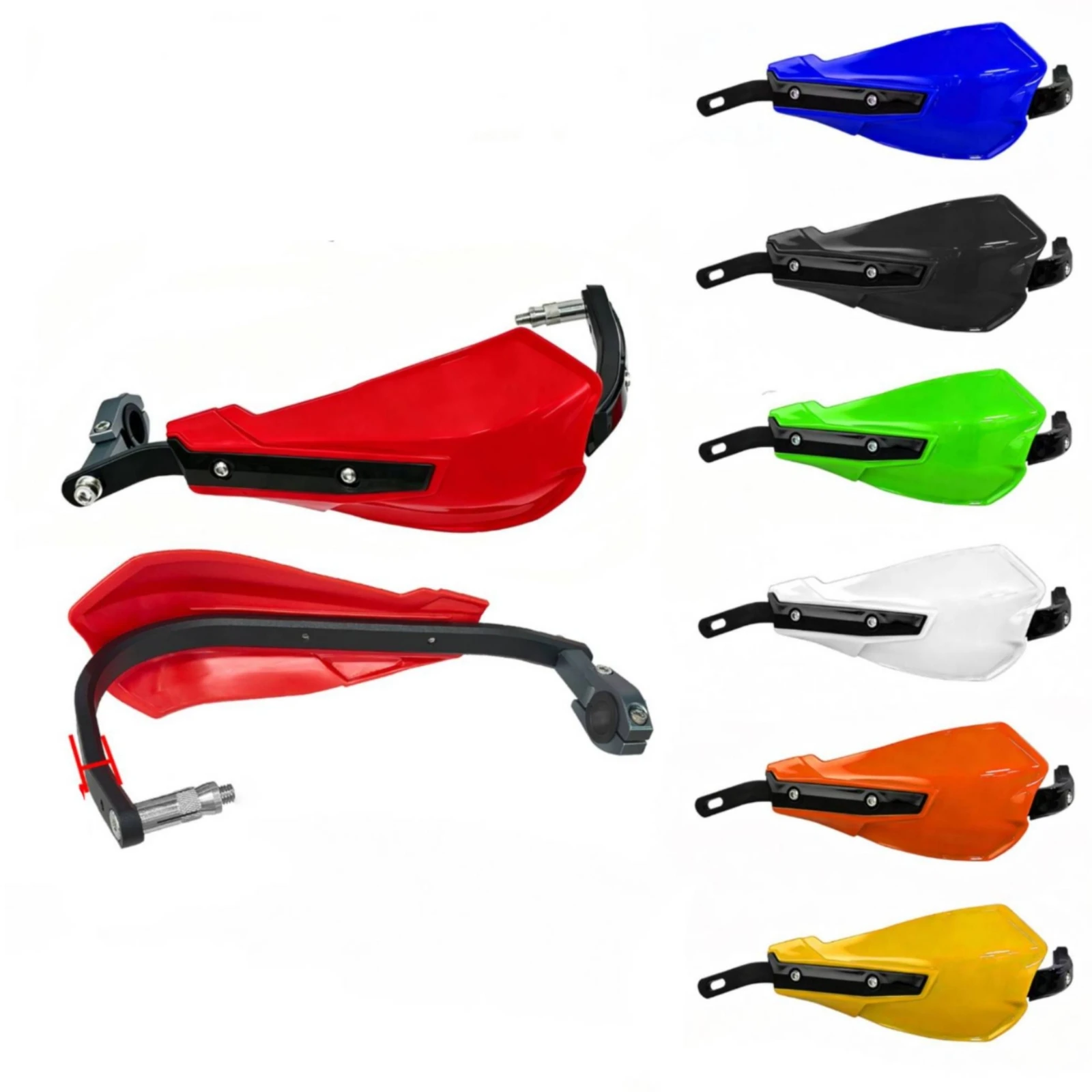 Motorcycle Hand Protector with Mounting Hardware Reinforced Handlebar Handguards Dirt Bike Hand Guards Universal Guard