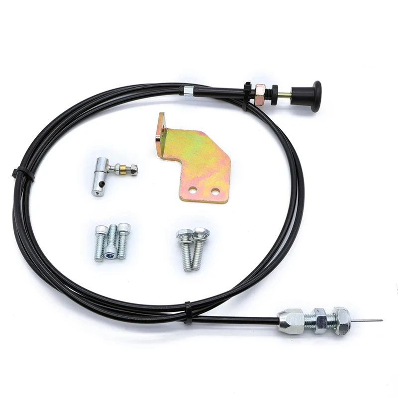 P7100 Manual Fuel Shut Off Solenoid Kit Cable For P-Pump Cummins Dodge 12V 6BT 4B 1994-1998