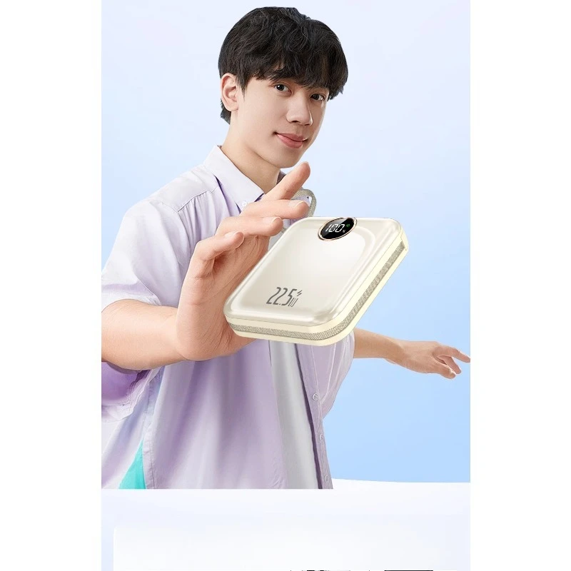 10000mAh Power Bank with Built-in Dual-line Fast Charging Function