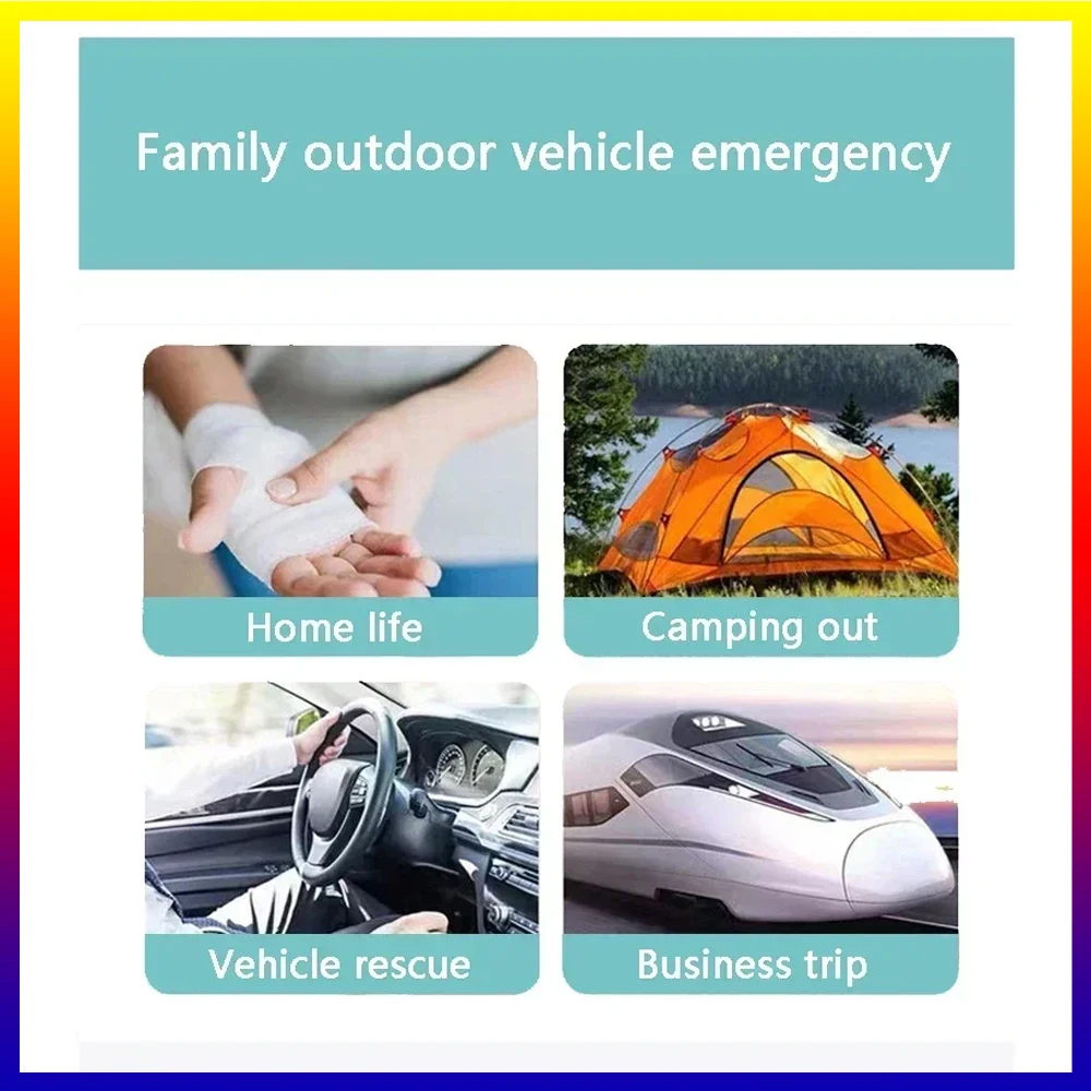 Portable Medicine Epidemic Prevention Kit Outdoor Travel Medicine Storage Box Portable Health Kit Medical Emergency