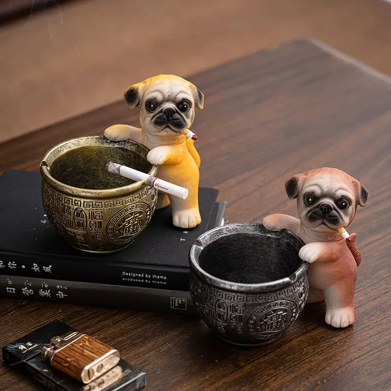 

Creative Ashtray, Home High-end Living Room, Cute Office Anti-fly, Personalized Trendy Decorative Ornaments