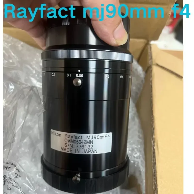 99New Nikon Rayfact mj90mm f4 ovm05042mn high-resolution line scan lens