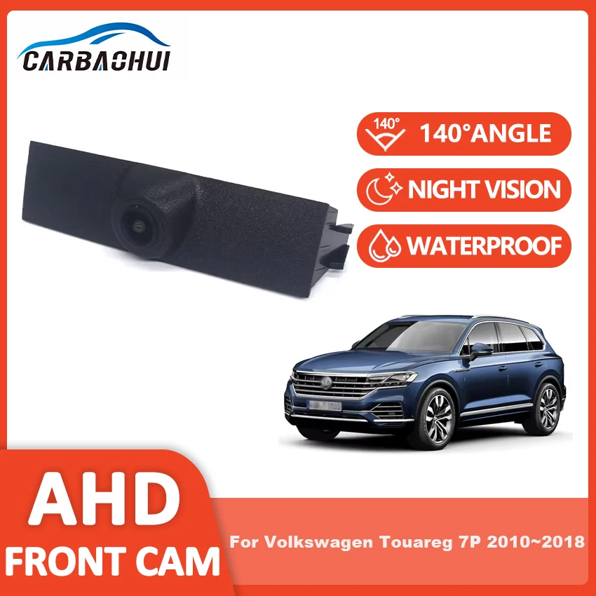 

CCD HD Car Front View Camera Logo Waterproof 140 Degree Wide Angle For Volkswagen Touareg 7P 2010~2017 2018