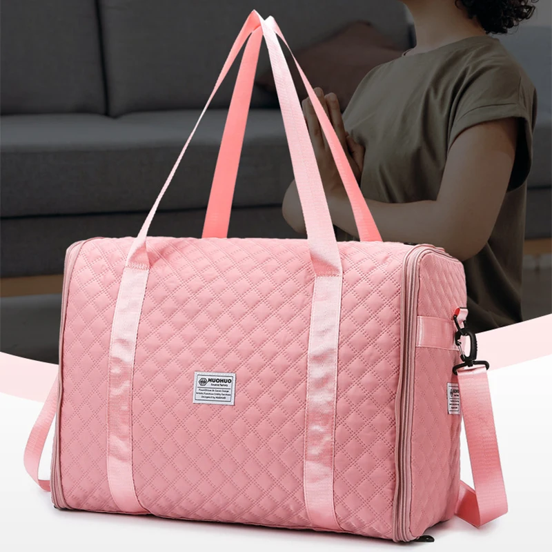 Large Capacity Travel Bags Luggage Organizer Bag Handbag Waterproof Portable Foldable Travel Clothes Storage Bag Shoulder Bags