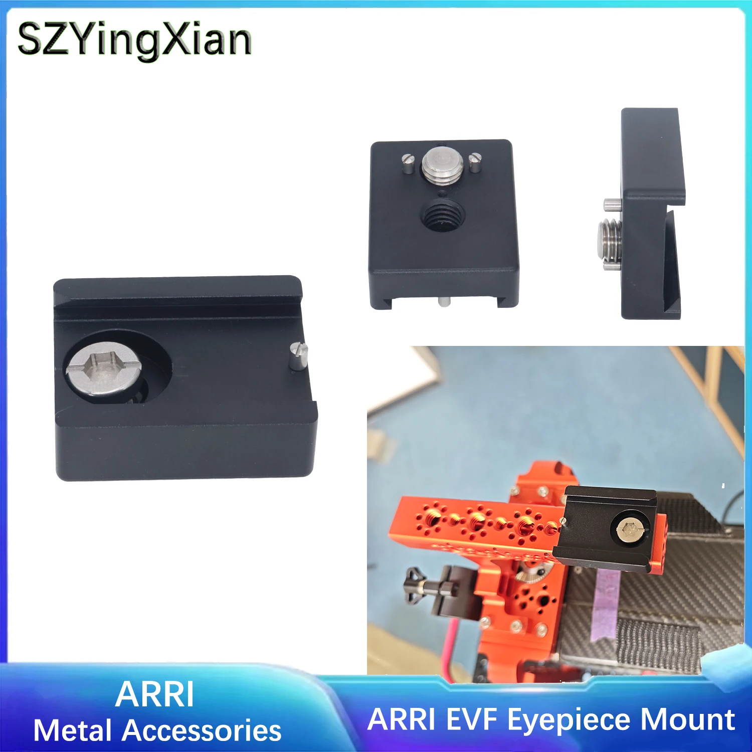 ARRI EVF Base Mount Adapter For MVF-1 MVF-2 CView S EVF Electronic Viewfinder Mounting Base Bracket
