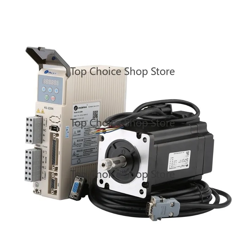 Leadshine Shenzhen H2-2206 Ac Motor Hybrid Closed Loop Whole Set Kit Encoder Cable Brake 863hsm80h-E1 863hsm80h-Bz-E1