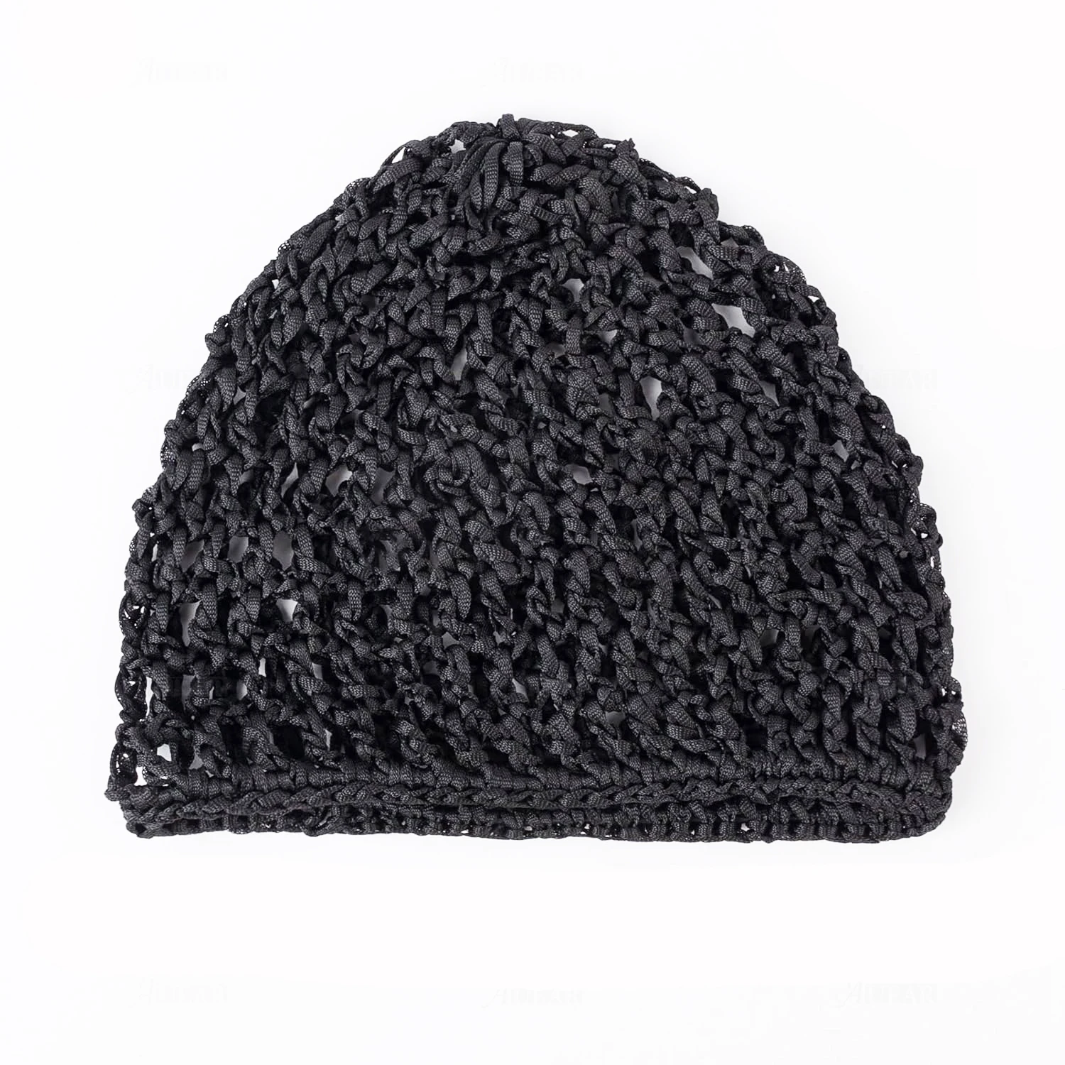 2 Buah/1 Buah Topi Rajut Rayon Jaring Rambut Rajut Jaring Ornamen Penutup Jaring Rambut Wanita Pendek Tebal untuk Tidur