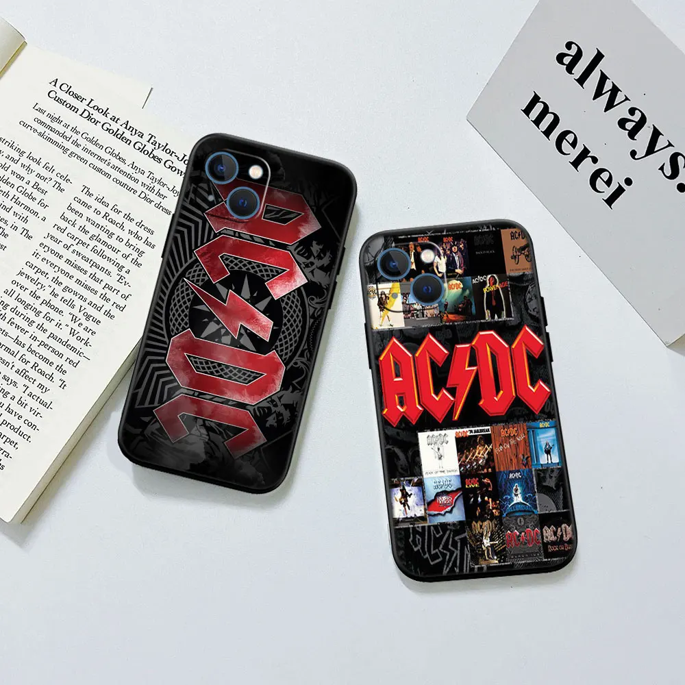 حافظة ناعمة A-acdc لهاتف Redmi Note 14 14C 10 10T 10S 10A 10X A3 Pro Max Plus S2 #3