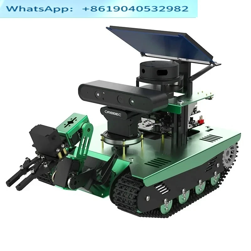 Intelligent ROS robot car AI visual recognition SLAM autonomous driving navigation