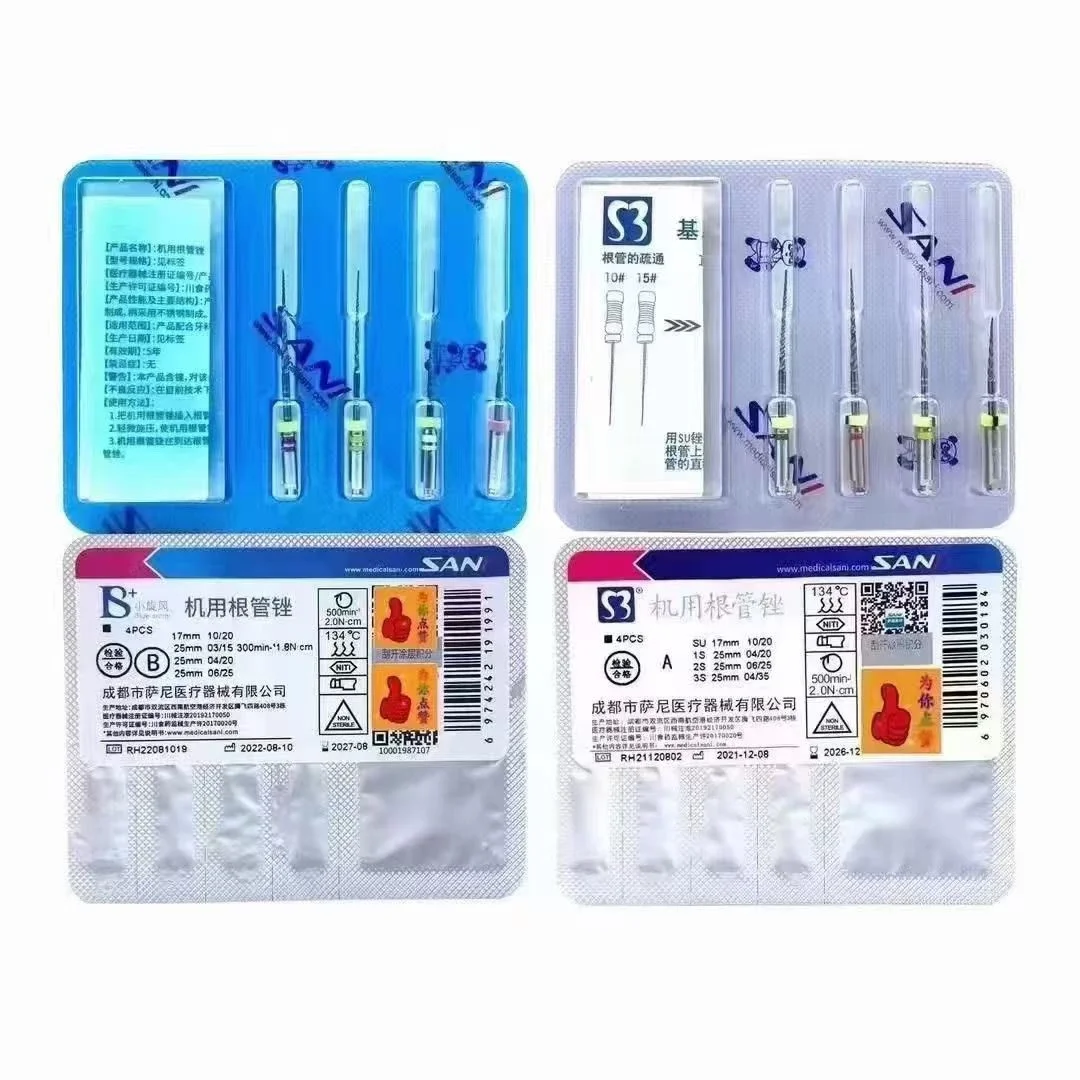 

Dentistry Root Canal File Set Dental Consumables Sani S3 Dental Machine File Dental Small Whirlwind Machine File Yusen Clinic