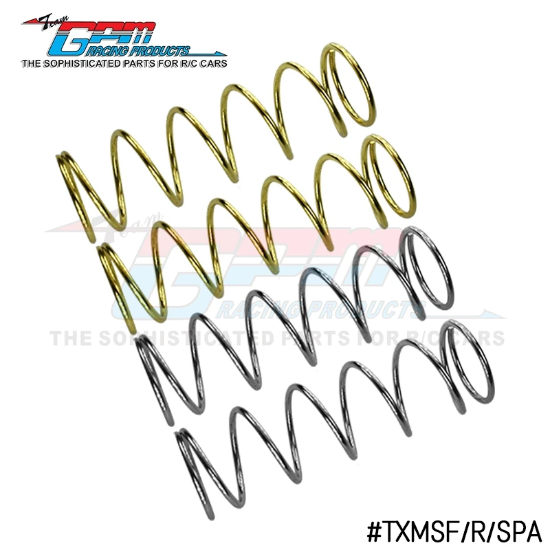 

GPM Spare Springs For Front/Rear Dampers For TRAXXAS 1/10 Maxx Monster Truck