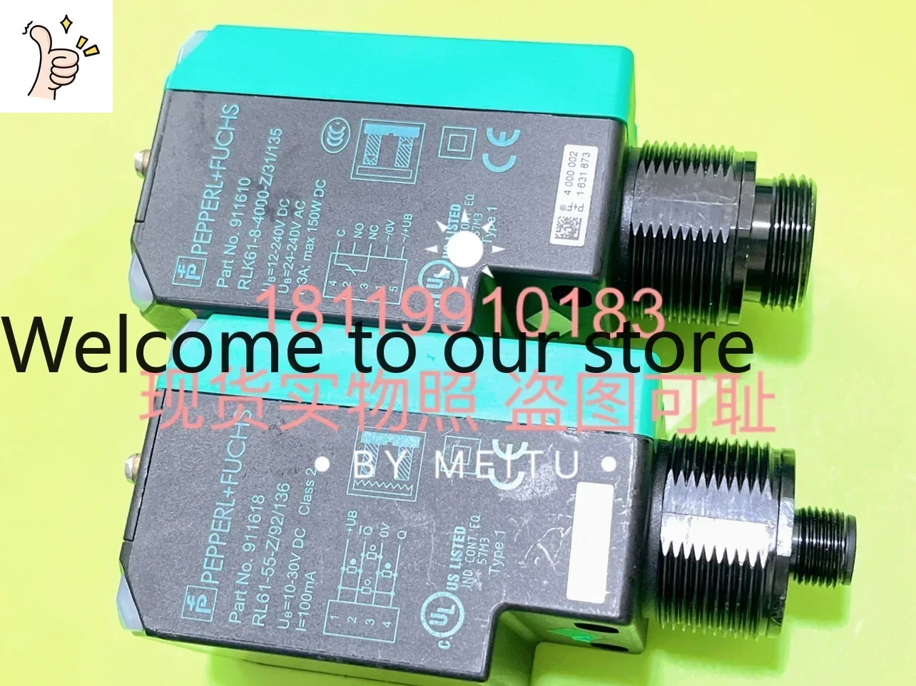 2026 Beijiafu P+F Photoelectric Open Sensor RL61-55-Z/92/136 RLK61-8-4000-Z/31/135