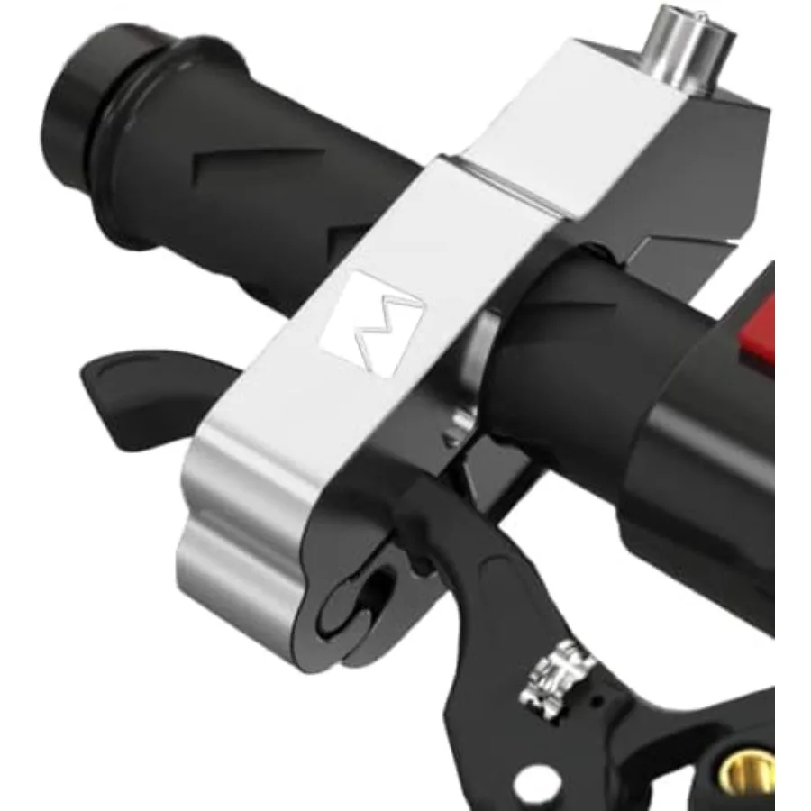 

Heavy duty adjustable antitheft motorcycle handlebar grips with integrated locking mechanism for enhanced security and protecti