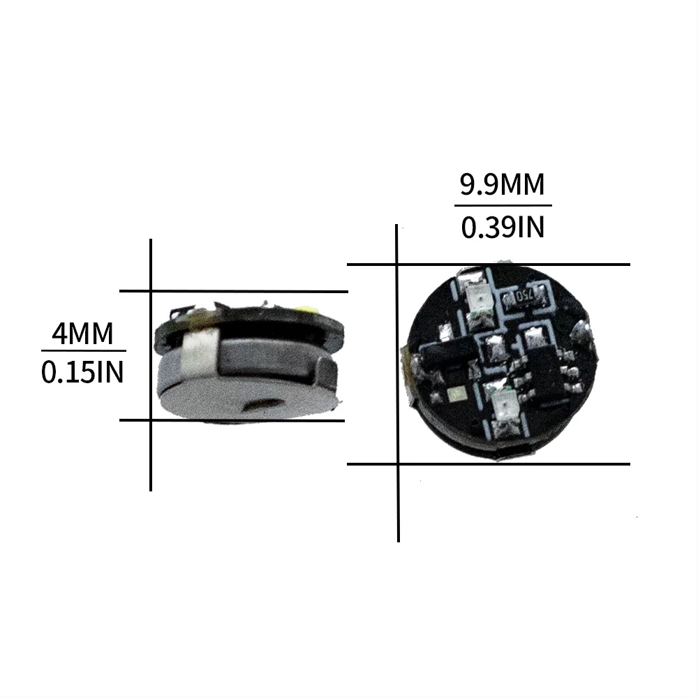 Magnetron Dual Lamp LED Lamp light DIY Modeling Magnetron Switch/Animation Figure plus Light Gundam Model Wireless Light