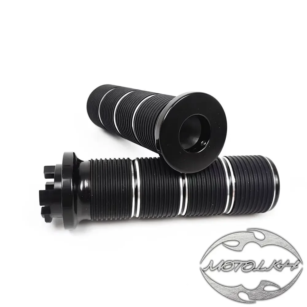 Motorcycle Hand Grips 1.57\'\' Soft Touch Comfort Handle Grip For indian Scouts Sixty Hussar Bobber 2015-2023 Inner diameter 22mm