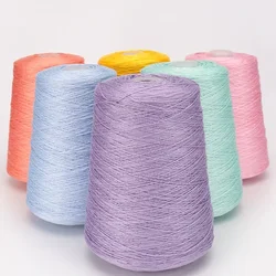 500g Spring and summer thread 6# lace yarn pure cotton crochet handmade knitting Line regiment crochet knitting fine thread