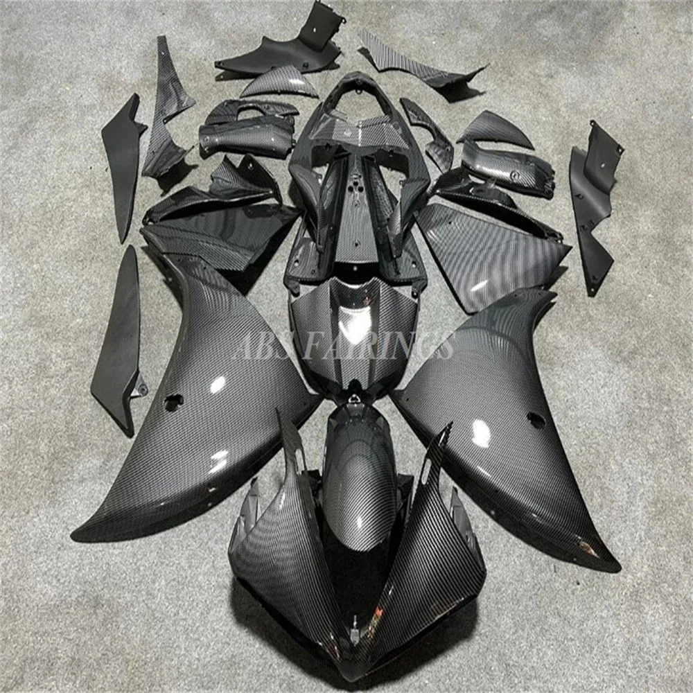 

4Gifts New ABS Motorcycle Fairings Kit Fit For YAMAHA YZF - R1 2009 2010 2011 2012 2013 2014 Bodywork Set Carbon Color