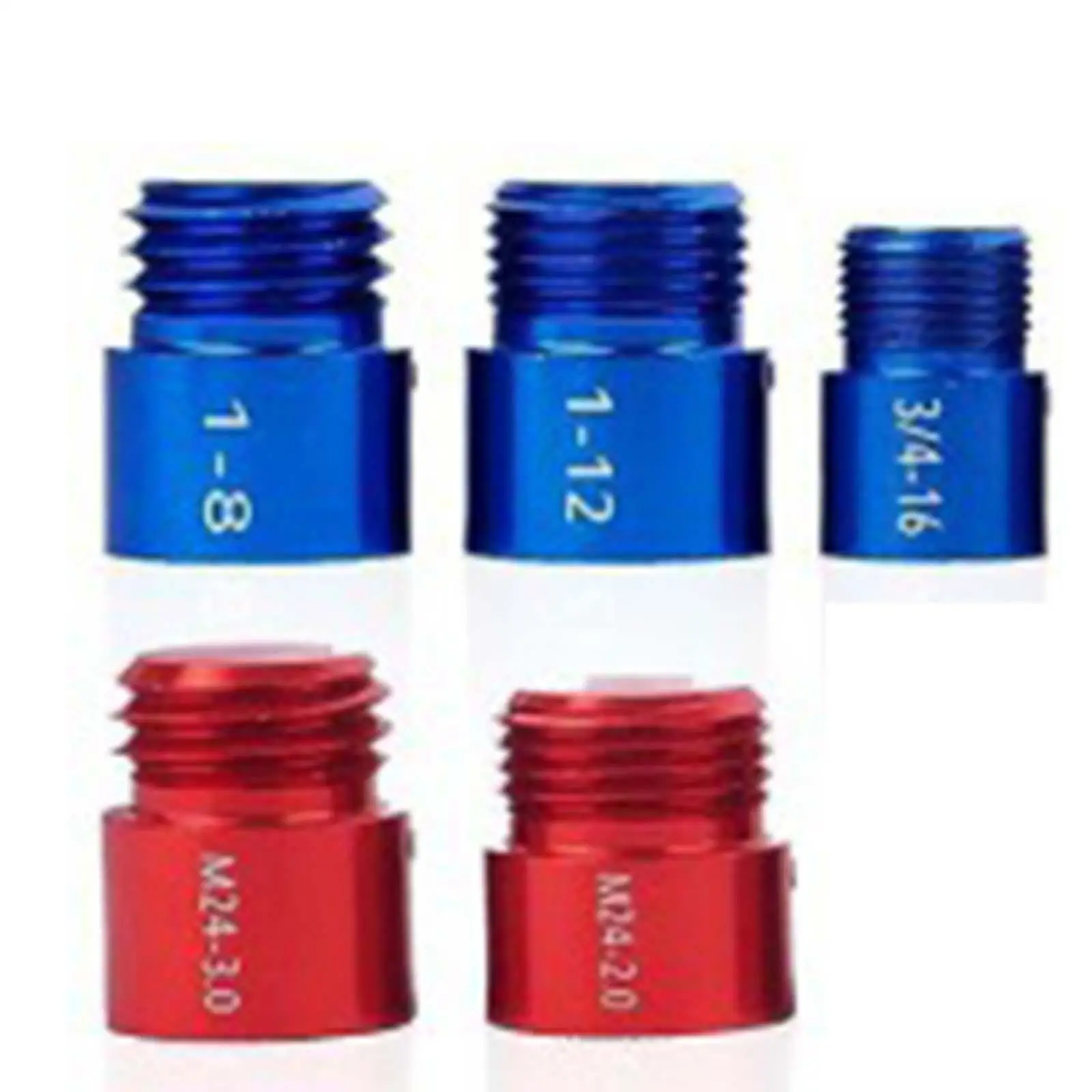 44Pcs Nut and Bolt Thread Checker Bolt and Nut Identifier Tool for Handymen