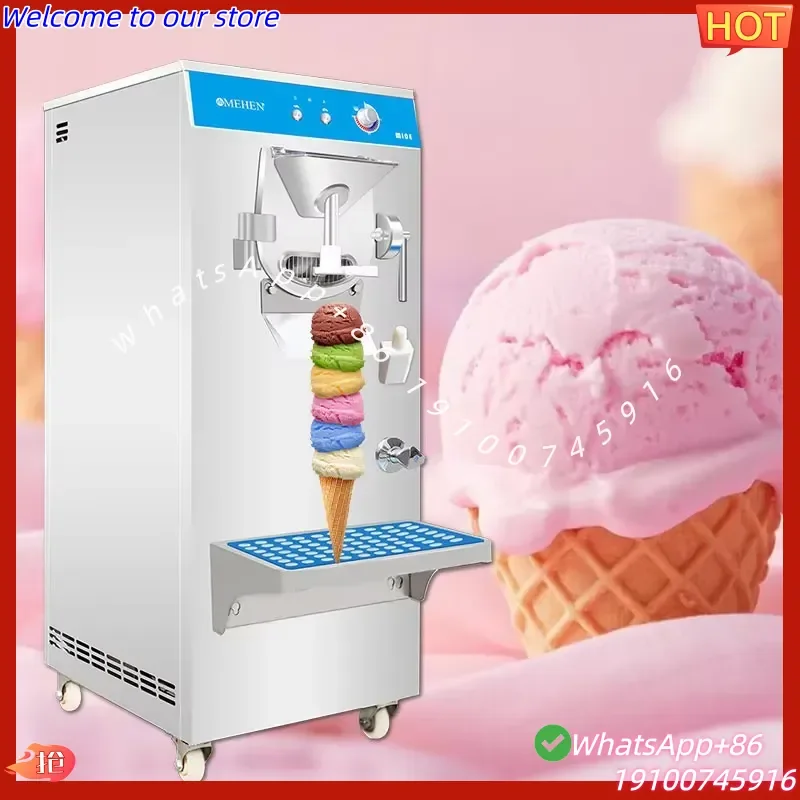 2026Hot MEHEN M10E Hard Ice Cream Machine Batch Freezer Ice Cream Gelato Machine